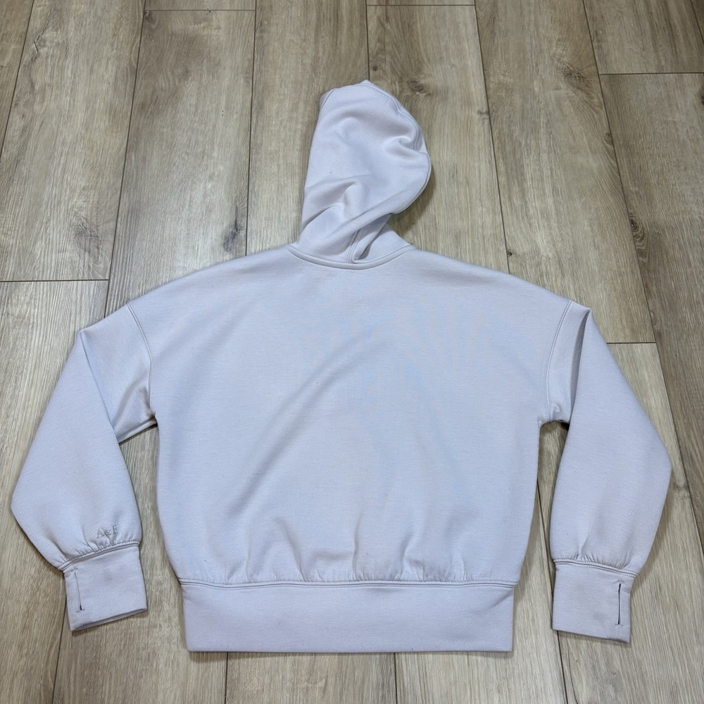Abercrombie Kids Neoknit Pullover Quarter Zip Hoodie Sweatshirt Youth Size 11/12 - Picture 7 of 8